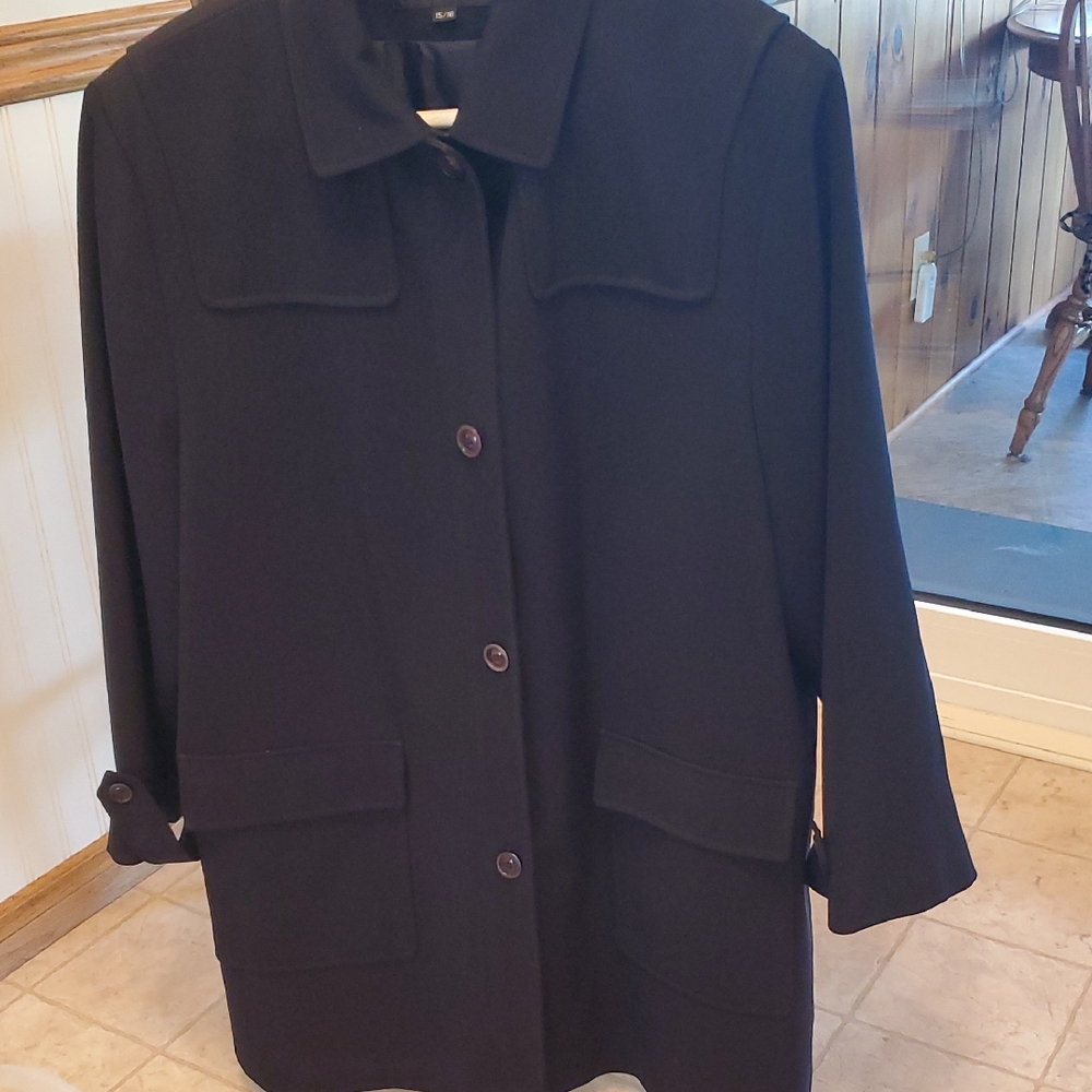 Elegant Black Women's Coat